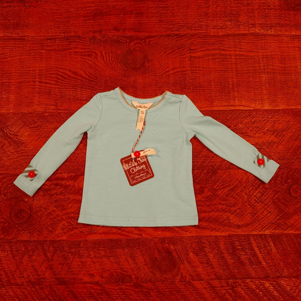 Long sleeve girls Matilda Jane top